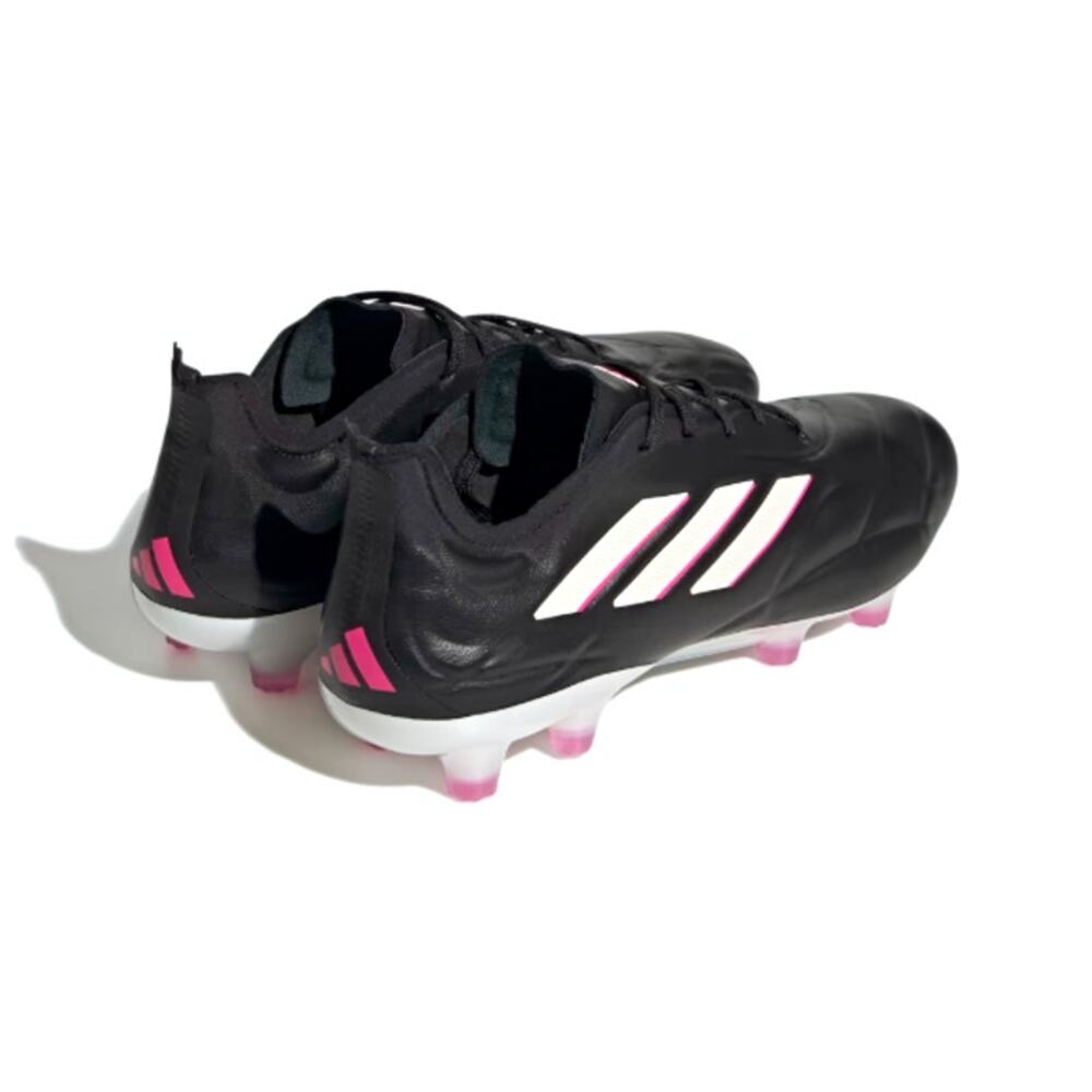 Adidas Unisex Core Black Pink 2 Copa Pure.1 Firm Ground Boots Size M 9.5 W 10.5 - Picture 11 of 12